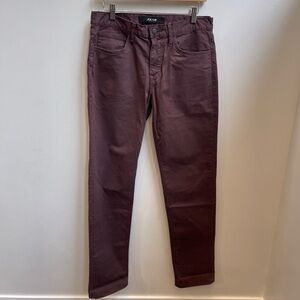 Joe's Jeans Men's Dark Brown/maroon Slim Jeans